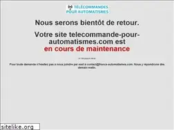 Sites similar to telecommande-pour-automatismes.com