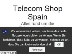 Sites similar to telecomshopspain.com