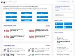 Sites similar to telecomtariff.in