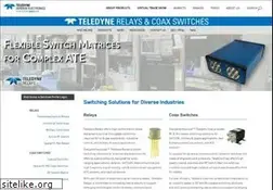 Sites similar to teledynecoax.com