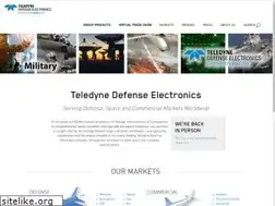 Sites similar to teledynedefenseelectronics.com
