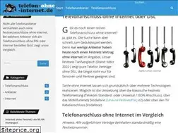 Sites similar to telefon-ohne-internet.de