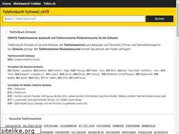 Sites similar to telefonbuchschweiz.ch