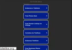 Sites similar to telefone.ninja