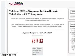 Sites similar to telefone0800.net.br