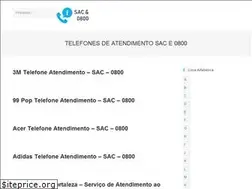 Sites similar to telefonesac0800.com.br