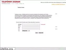 Sites similar to telefonny-zoznam.sk-online.sk