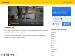 Sites similar to telefono.pe