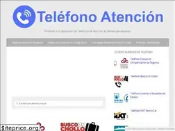 Sites similar to telefonoatencion.com