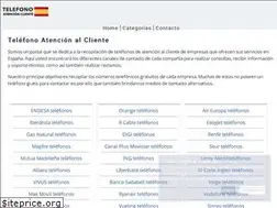 Sites similar to telefonoatencionalcliente.info