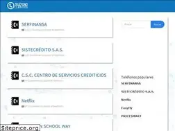 Sites similar to telefonoclientes.co