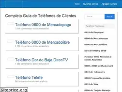Sites similar to telefonoclientes.com.ar