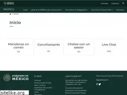 Sites similar to telefonodelconsumidor.gob.mx