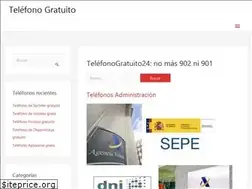 Sites similar to telefonogratuito24.com