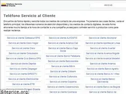 Sites similar to telefonoservicioalcliente.com.co