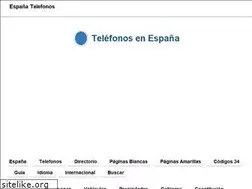Sites similar to telefonosespana.com