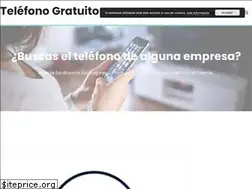 Sites similar to telefonosgratuitos.net
