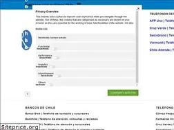 Sites similar to telefonosparareclamoscl.com