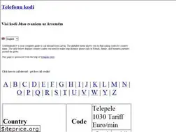 Sites similar to telefonukodi.lv