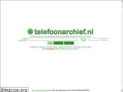 Sites similar to telefoonarchief.nl