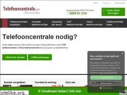 Sites similar to telefooncentrale.net