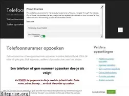 Sites similar to telefoonnummeropzoeken.eu