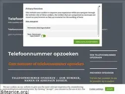 Sites similar to telefoonnummeropzoeken.net