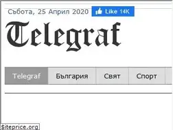 Sites similar to telegraf.bg