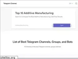 Sites similar to telegram-channel.net