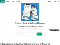 Sites similar to telegram-group.org
