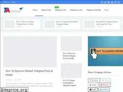 Sites similar to telegramadviser.com