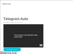 Sites similar to telegramauto.org