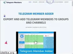 Sites similar to telegrammembers.com