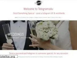 Sites similar to telegrams4u.co.uk