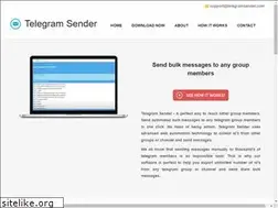 Sites similar to telegramsender.com
