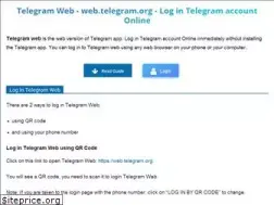 Sites similar to telegramweb.net