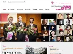 Sites similar to telekom-beethoven-competition.de