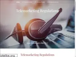 Sites similar to telemarketingregulations.com