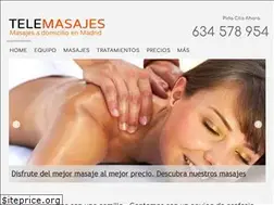 Sites similar to telemasajesmadrid.com