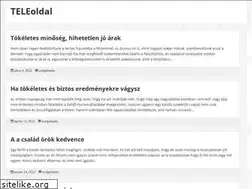 Sites similar to teleoldal.hu