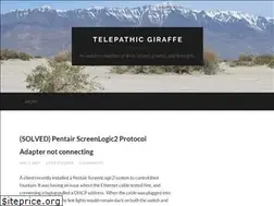 Sites similar to telepathicgiraffe.com