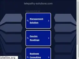 Sites similar to telepathy-solutions.com