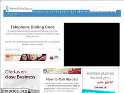 Sites similar to telephonedialingcode.com