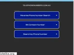 Sites similar to telephonenumbers.com.au