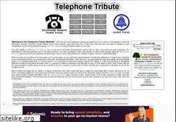 Sites similar to telephonetribute.com