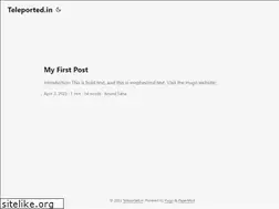 Sites similar to teleported.in