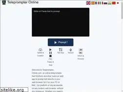 Sites similar to teleprompter-online.com