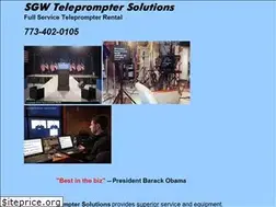 Sites similar to telepromptersolutions.com