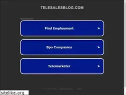 Sites similar to telesalesblog.com