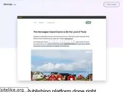 Sites similar to telescope.ac